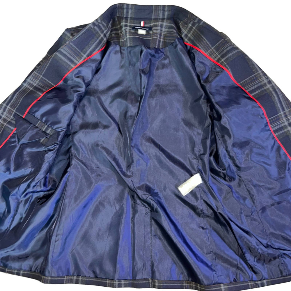 Tommy Hilfiger Blue Plaid Blazer - Picture 5 of 9